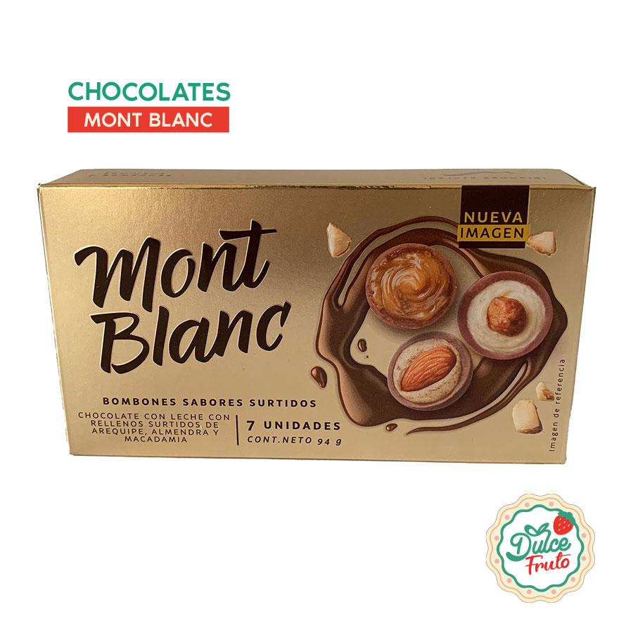 Chocolates Mont Blanc