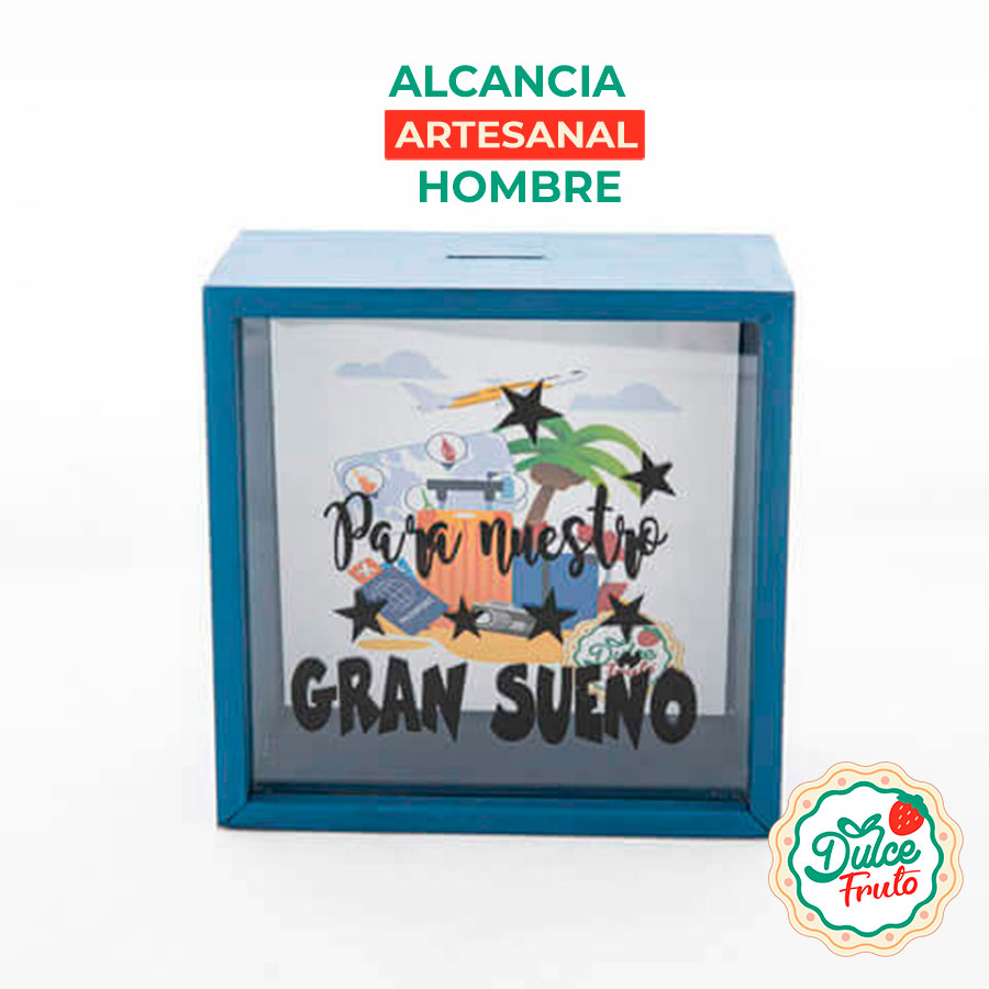 Alcancía Artesanal Hombre