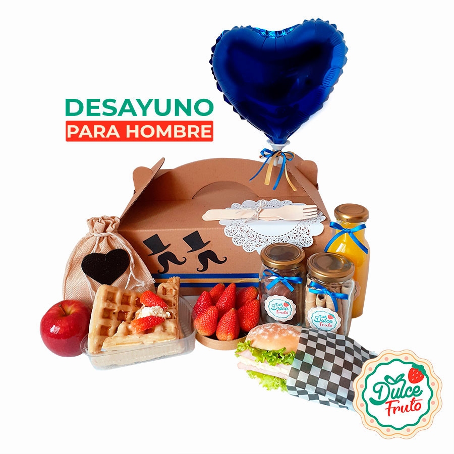 Desayuno Delux  Cestas de regalo para hombres, Cajas decoradas