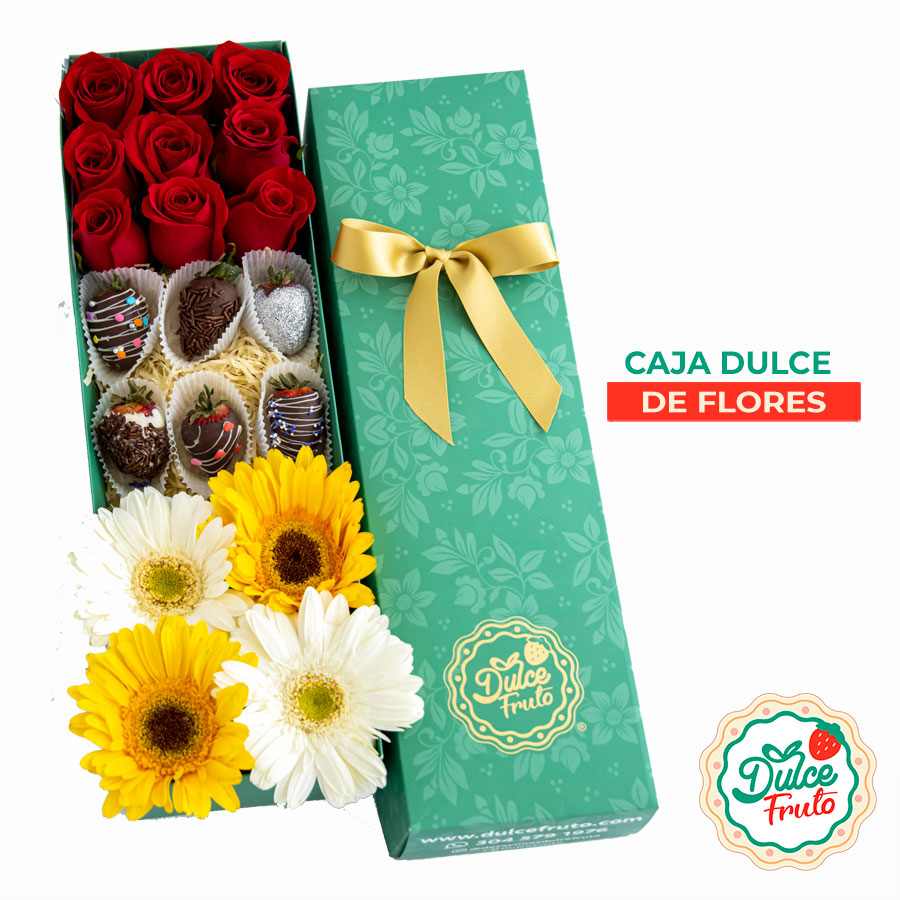 Caja Dulce de Flores