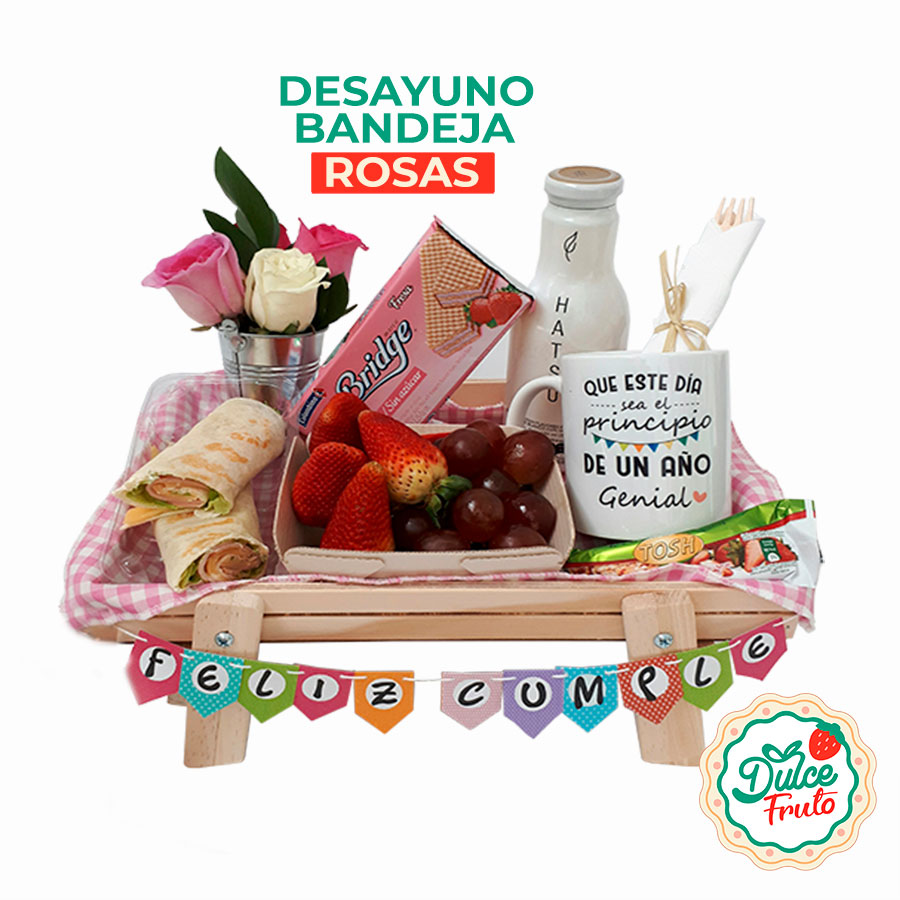 Desayuno Bandeja Rosas