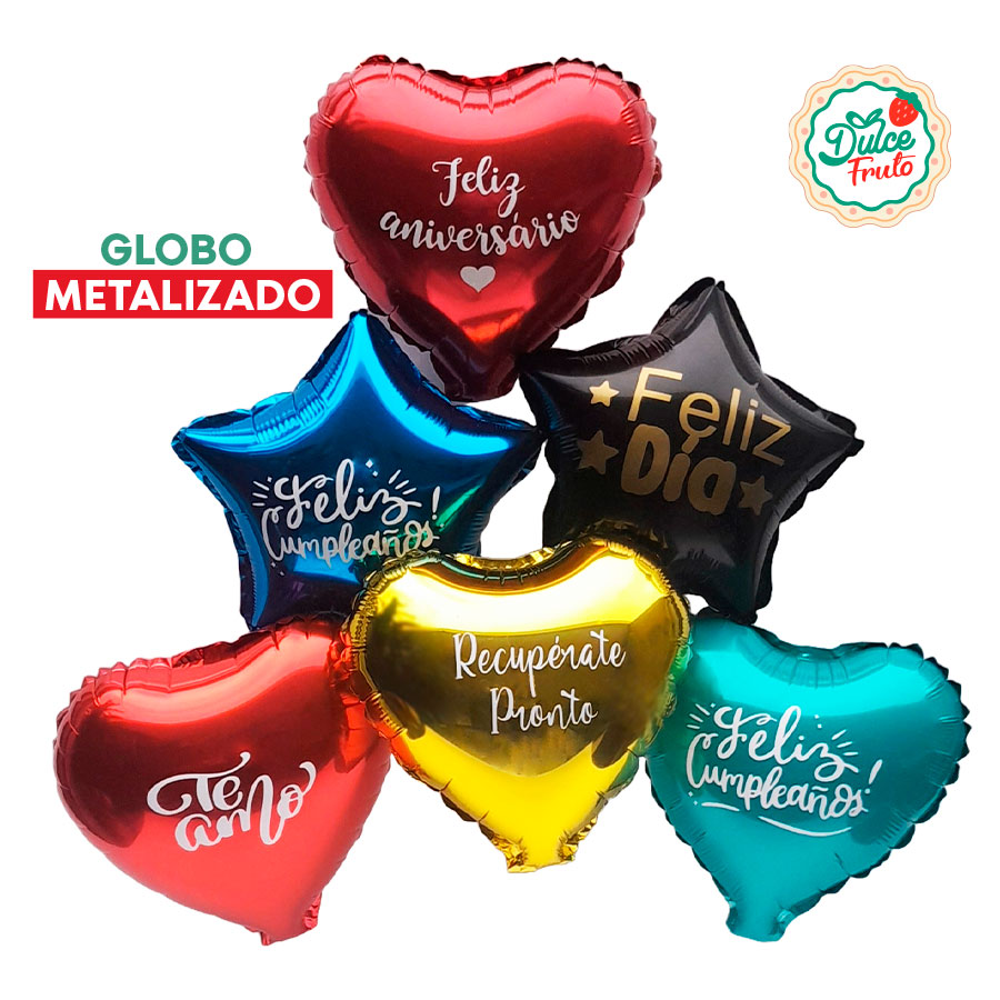 Globos stickers personalizados